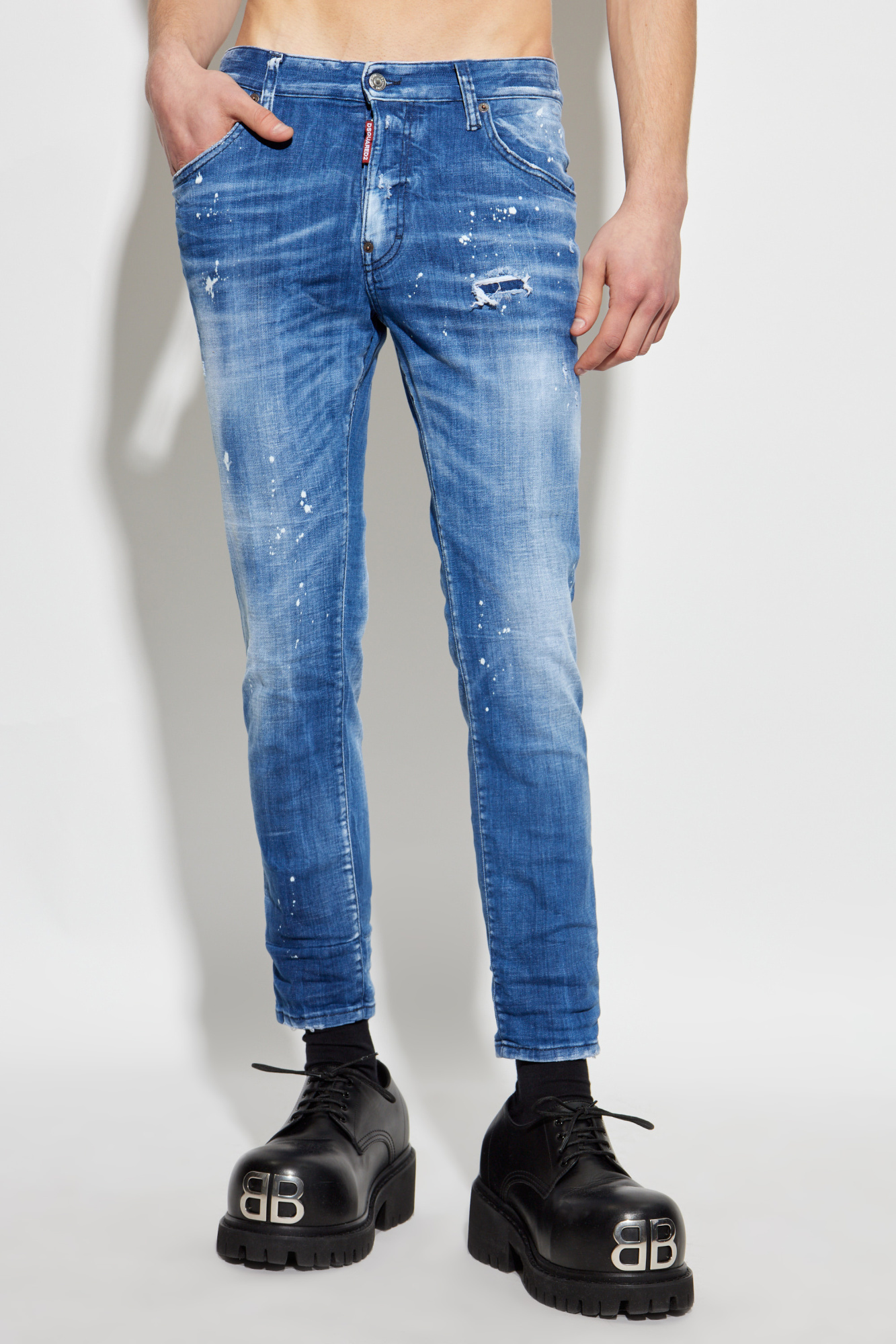 Blue Jeans Skater Dsquared2 - Vitkac Italy